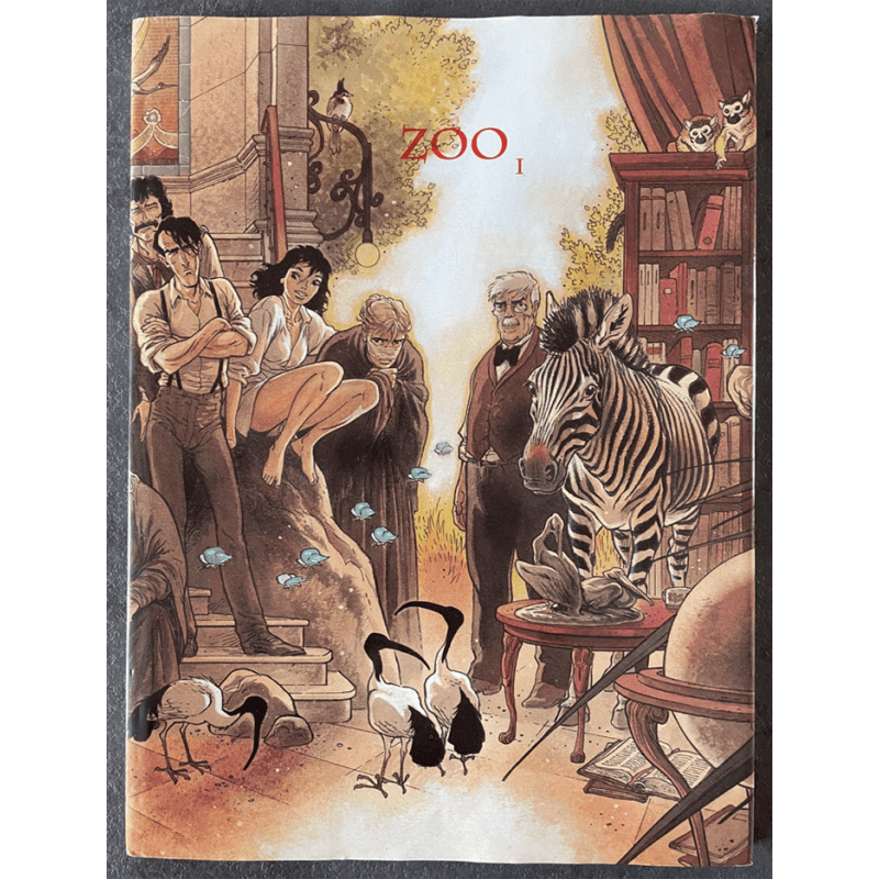 Zoo T.01 / Frank Pé / Sérigraphie - C + jaquette - 1 Album - Édition limitée - 1999 Zoo T.01 / Frank Pé / Sérigraphie - C + jaquette - 1 Album - Édition limitée - 1999
