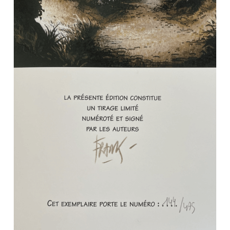 Zoo T.01 / Frank Pé / Sérigraphie - C + jaquette - 1 Album - Édition limitée - 1999