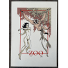 Zoo T.01 / Frank Pé / Sérigraphie - C + jaquette - 1 Album - Édition limitée - 1999