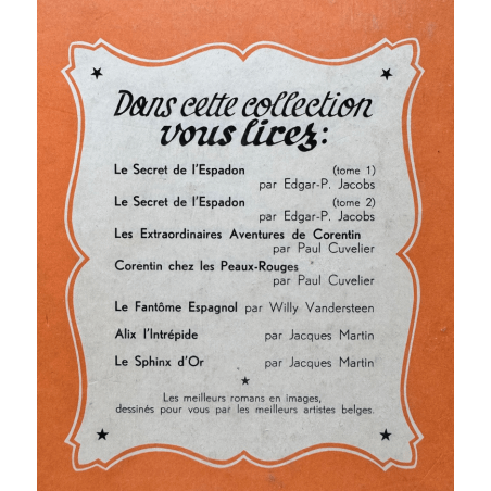 Corentin T.02 - Les nouvelles aventures de Corentin - C - 1 Album - EO - 1952
