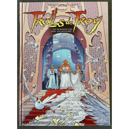 Trolls de Troy T.25 / On ne Badine pas avec les Mouches / Mourier / Dédicace couleur / C / 1 Album / EO / 2021