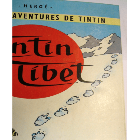  Tintin T.20 / Hergé / Tintin au Tibet (B29) / C - 1 Album - EO - 1960