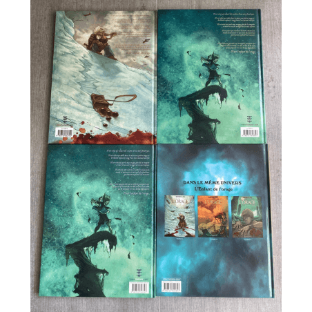 L'Enfant de l'orage T.01 à T.04 / Widmung / 4x C / EO/Ré / 4 Alben / 2005/2012
