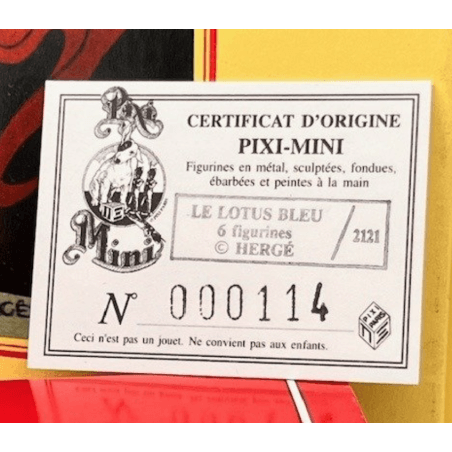 Tintin - Pixi Moulinsart 2121 - Mini série Le Lotus Bleu - 1st series - (1995)  - Moulinsart