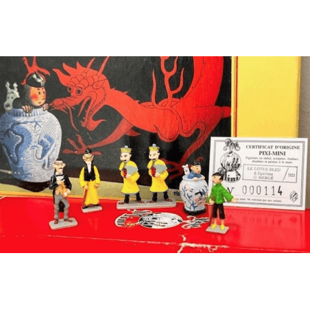Tintin - Pixi Moulinsart 2121 - Mini série Le Lotus Bleu - 1st series - (1995)  - Moulinsart