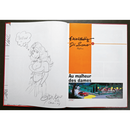  Au Malheur des dames T.03 + 2x dédicaces - C - 1 Album - EO - 2002