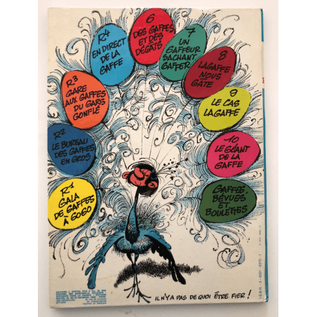 Gaston R4 / En direct de la gaffe / Franquin / C - 1 Album - EO - 1974