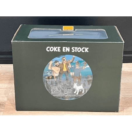 Tintin / Hergé / Diorama Moulinsart / Coke en Stock - (2005) / PVC