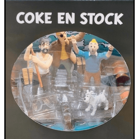 Tintin / Hergé / Diorama Moulinsart / Coke en Stock - (2005) / PVC