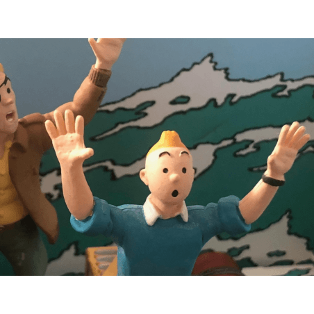 Tintin / Hergé / Diorama Moulinsart / Coke en Stock - (2005) / PVC