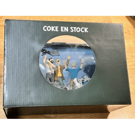 Tintin / Hergé / Diorama Moulinsart / Coke en Stock - (2005) / PVC