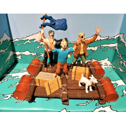 Tintin / Hergé / Diorama Moulinsart / Coke in Stock - (2005) / PVC