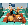 Tintin / Hergé / Diorama Moulinsart / Coke en Stock - (2005) / PVC