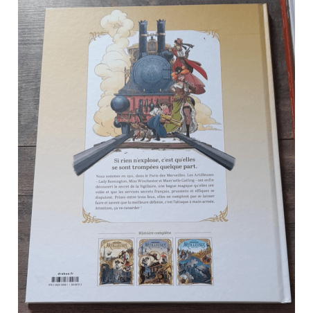  Artilleurs T.01 + T.03 + Das Mädchen der Universalausstellung T.02 + 2x Widmung / 3 Alben - EO / TL