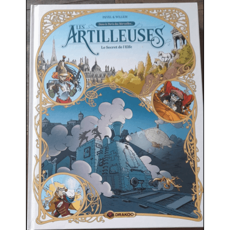  Artilleurs T.01 + T.03 + Das Mädchen der Universalausstellung T.02 + 2x Widmung / 3 Alben - EO / TL