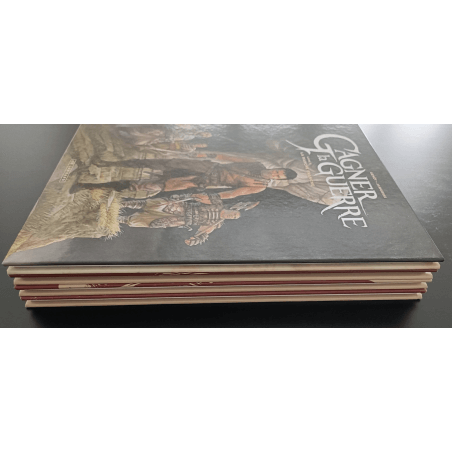  Gagner la guerre T.01 à T.04 / Dédicace / Série complète / EO/TL / 4 Albums - 2018/2022
