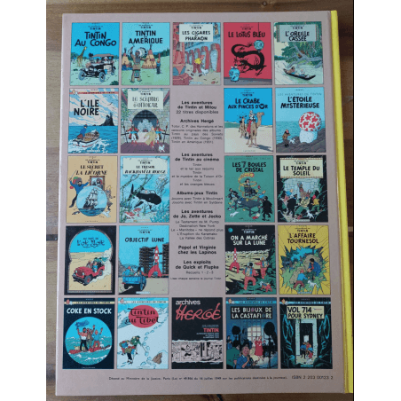 Tintin et les picaros (C1) / Hergé / C / 1 Album - EO - 1976