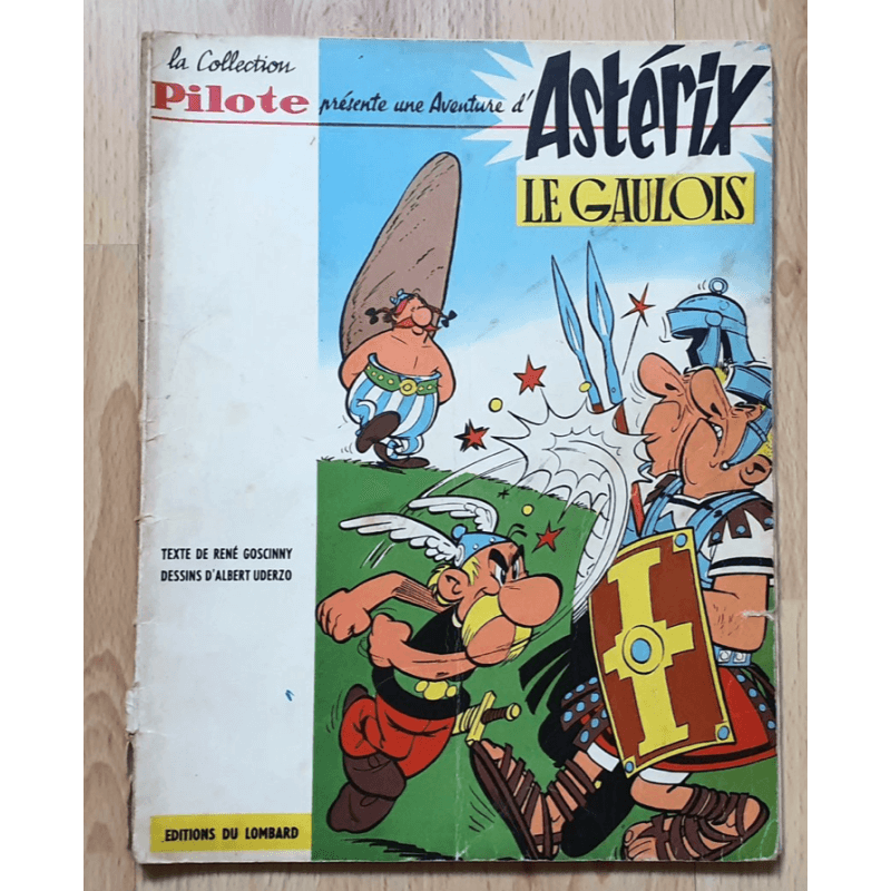 Astérix T.01 / Astérix le Gaulois / Uderzo / B / 1 Album / Première édition belge / 1961 Astérix T.01 / Astérix le Gaulois / Uderzo / B / 1 Album / Première édition belge / 1961