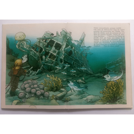 Tintin / Hergé / POP HOP / LE TRESOR DE RACKHAM LE ROUGE / 1 Album / 1970