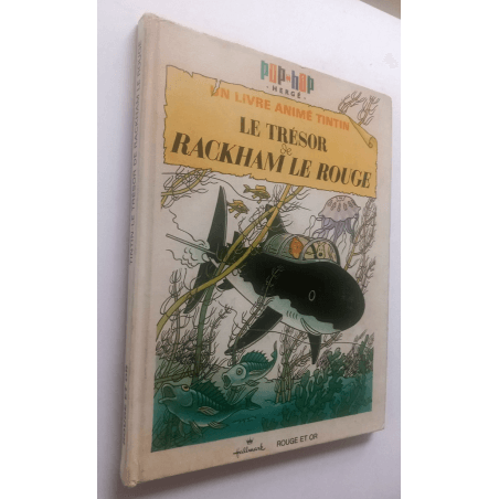  Tintin / Hergé / POP HOP / The TRESOR of RACKHAM THE RED / 1 Album / 1970
