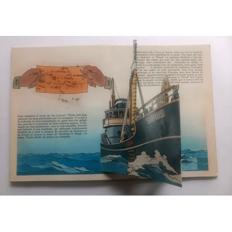  Tintin / Hergé / POP HOP / The TRESOR of RACKHAM THE RED / 1 Album / 1970