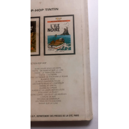  Tintin / Hergé / POP HOP / The TRESOR of RACKHAM THE RED / 1 Album / 1970