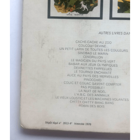  Tintin / Hergé / POP HOP / LE TRESOR DE RACKHAM LE ROUGE / 1 Album / 1970