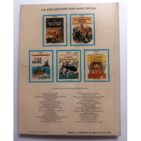 Tintin / Hergé / POP HOP / VOL 714 FOR SIDNEY / 1 Album / 1971