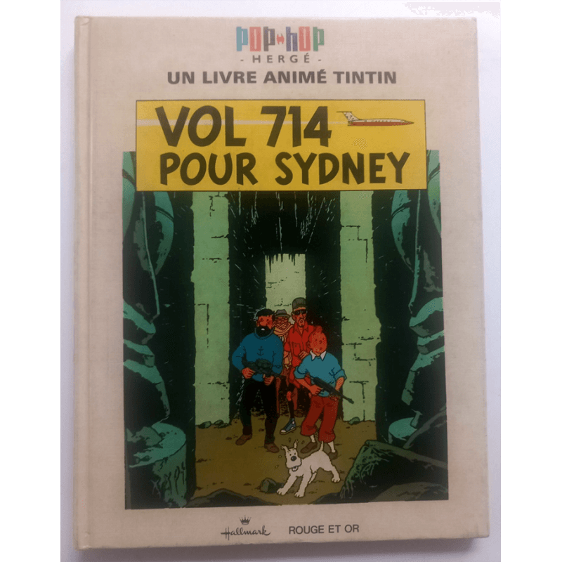 Tintin / Hergé / POP HOP / VOL 714 POUR SIDNEY / 1 Album / 1971