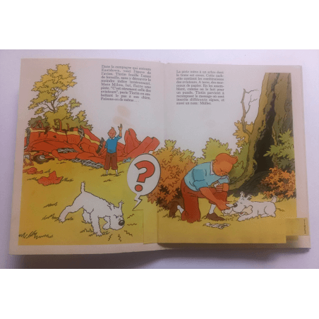 Tintin / Hergé /  POP HOP / L'ILE NOIRE / 1 Album - 1970