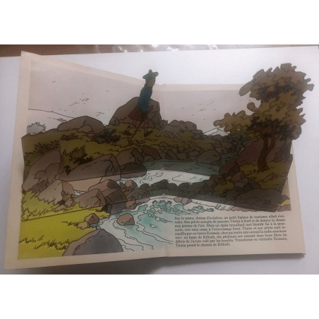 Tintin / Hergé /  POP HOP / L'ILE NOIRE / 1 Album - 1970