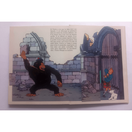 Tintin / Hergé /  POP HOP / L'ILE NOIRE / 1 Album - 1970