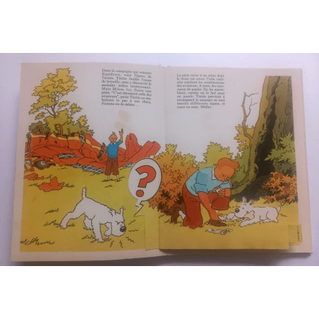 Tintin / Hergé /  POP HOP / L'ILE NOIRE / 1 Album - 1970