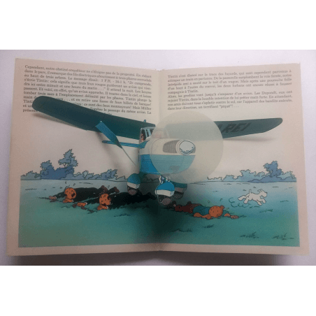 Tintin / Hergé /  POP HOP / L'ILE NOIRE / 1 Album - 1970