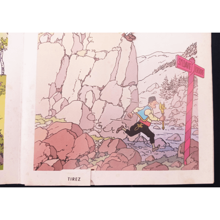  Tintin / Hergé / The Sceptre of Ottokar / POP-HOP Album / 1 Album / EO / 1971