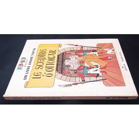  Tintin / Hergé / Le Sceptre d'Ottokar / Album POP-HOP / 1 Album / EO / 1971