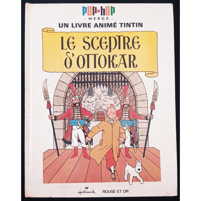 Tintin / Hergé / Le Sceptre d'Ottokar / Album POP-HOP / 1 Album / EO / 1971 Tintin / Hergé / Le Sceptre d'Ottokar / Album POP-HOP / 1 Album / EO / 1971