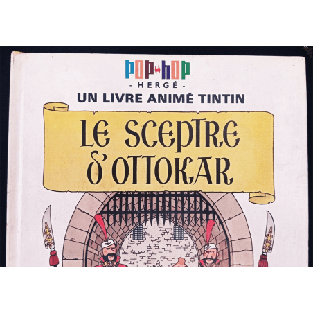  Tintin / Hergé / Le Sceptre d'Ottokar / Album POP-HOP / 1 Album / EO / 1971