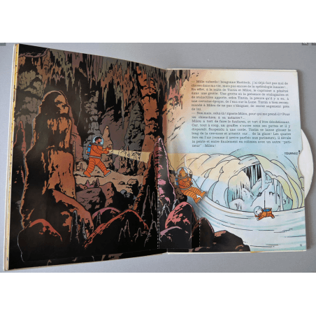 Tintin / Hergé / Pop-Hop / On a marché sur la lune / 1 Album / EO / 1969