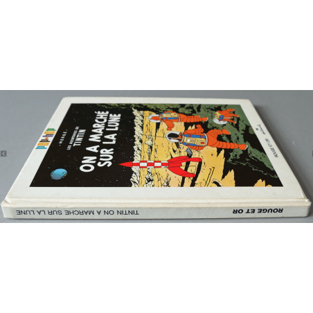 Tintin / Hergé / Pop-Hop / On a marché sur la lune / 1 Album / EO / 1969