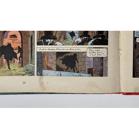  Alix T.04 / Martin / La Tiare d'Oribal / C / 1 Album / EO / 1958