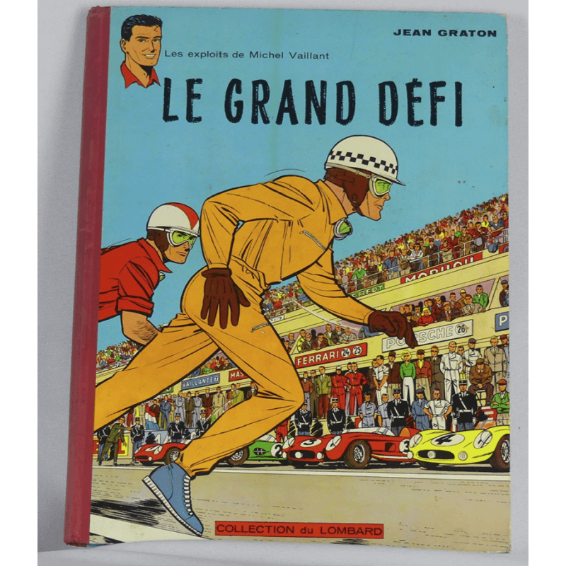 Michel Vaillant / T.01 "Le Grand Défi" / Jean Graton / Réédition 1959