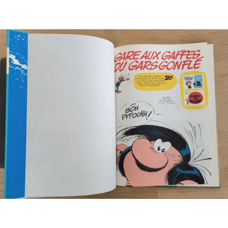 Gaston R3 / Franquin / Gare aux Gaffes du Gars Gonflé / C - 1 Album - EO - 1973