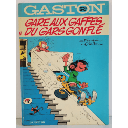 Gaston R3 / Franquin / Gare aux Gaffes du Gars Gonflé / C - 1 Album - EO - 1973