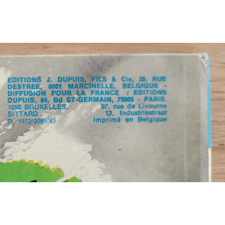 Gaston R3 / Franquin / Gare aux Gaffes du Gars Gonflé / C - 1 Album - EO - 1973