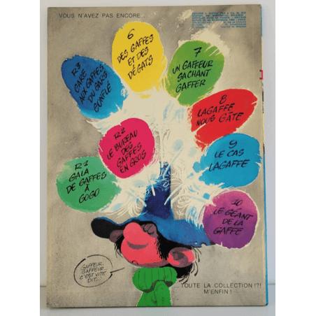 Gaston R3 / Franquin / Gare aux Gaffes du Gars Gonflé / C - 1 Album - EO - 1973