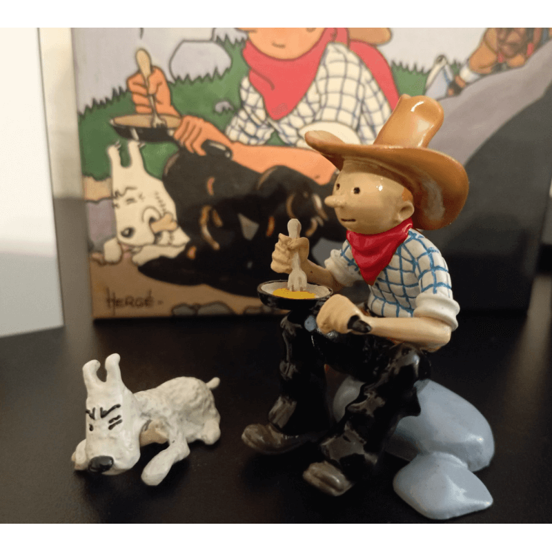 Tintin / Hergé / Figurine Moulinsart 46529 / Tintin en Amérique / (2021)