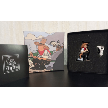 Tintin / Hergé / Figurine Moulinsart 46529 / Tintin en Amérique / (2021)