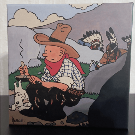 Tintin / Hergé / Figurine Moulinsart 46529 / Tintin en Amérique / (2021)