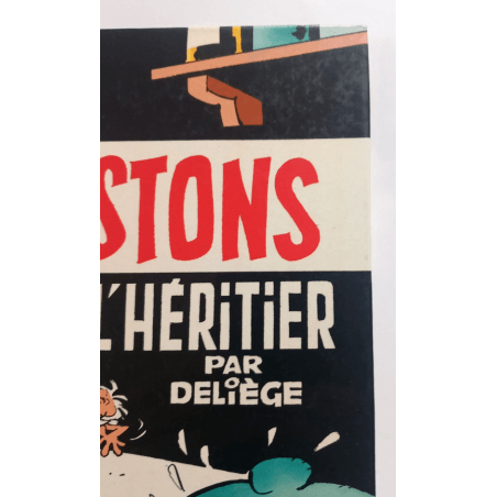  Les Krostons T.04 / L'Héritier / Dédicace  Deliège / C / 1 Album / EO - 1984